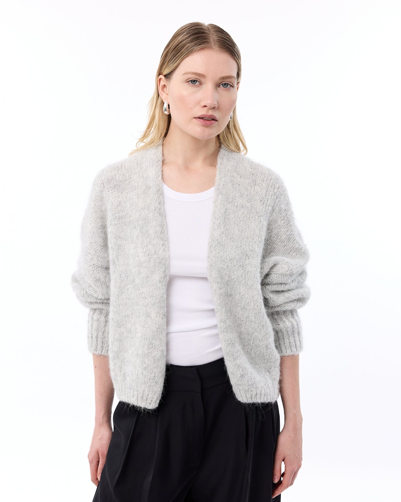 Becky Cardigan | Light Grey