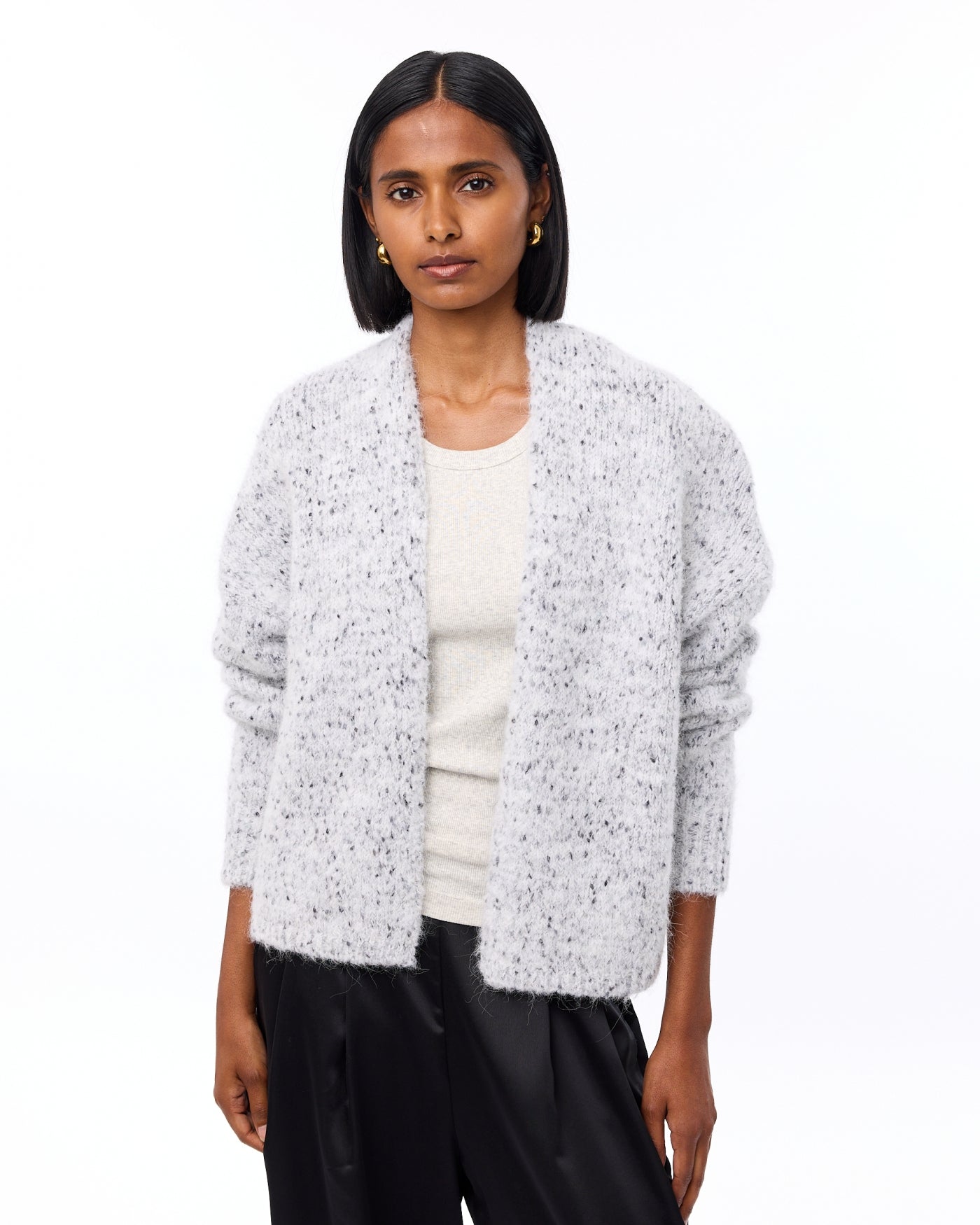 Pomme Cardigan | Light Grey