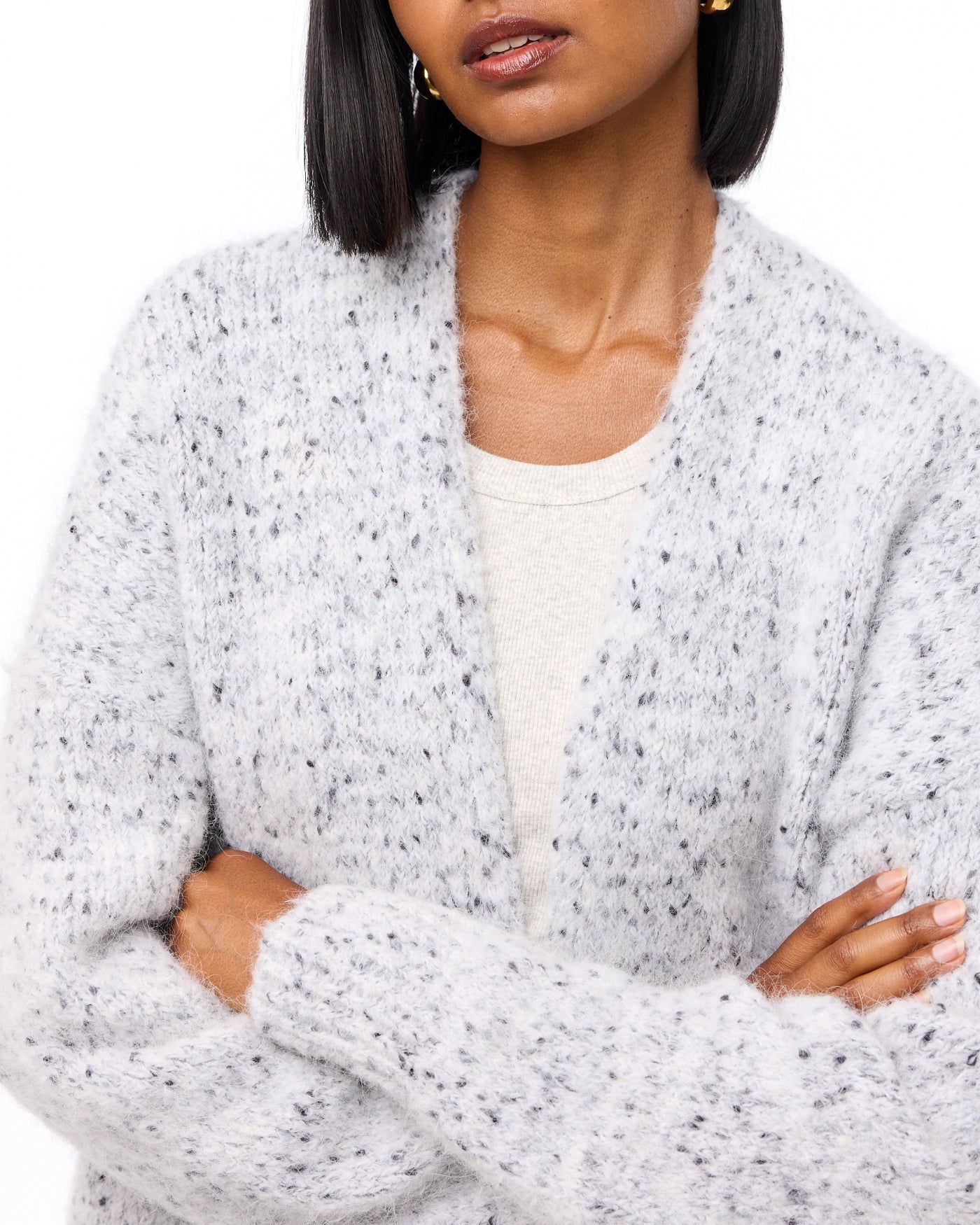 Pomme Cardigan | Light Grey