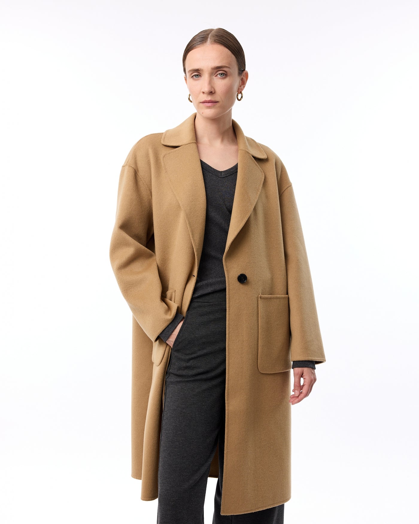 Avery Coat | Camel