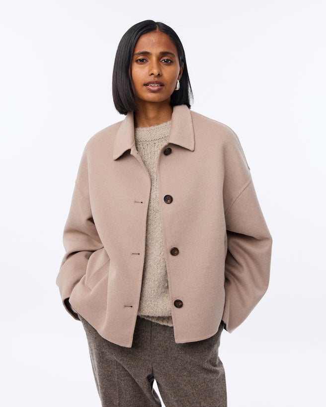 Mary Jacket | Taupe