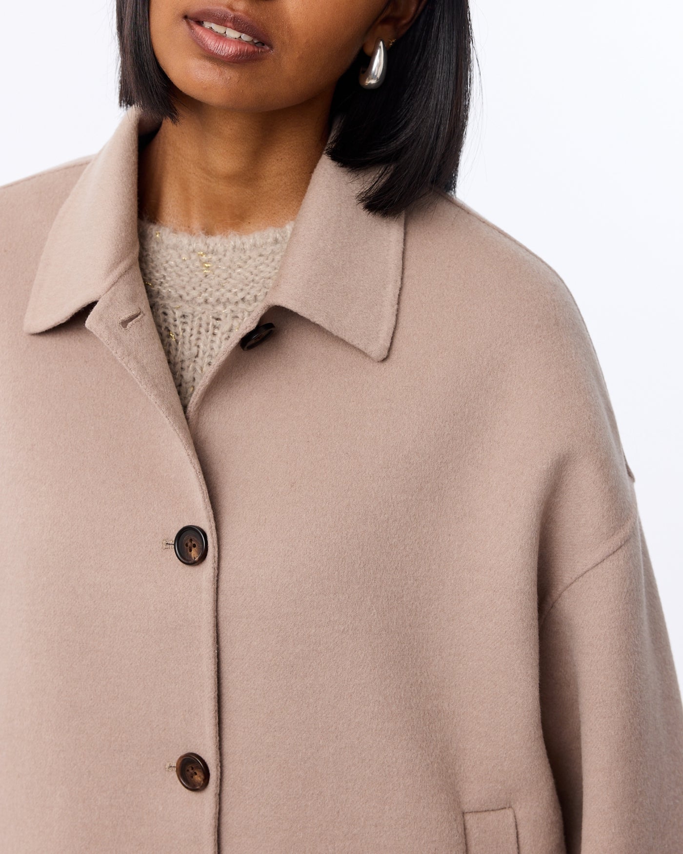 Mary Jacket | Taupe