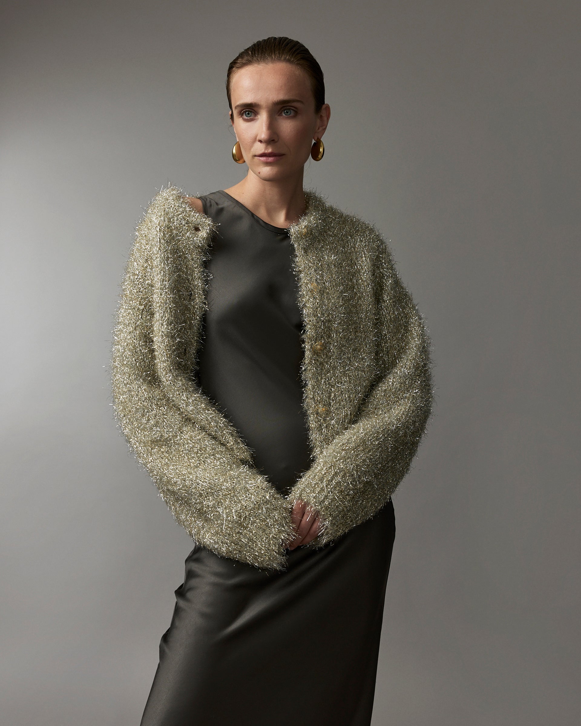 Lynn Cardigan | Gold – Knit-ted