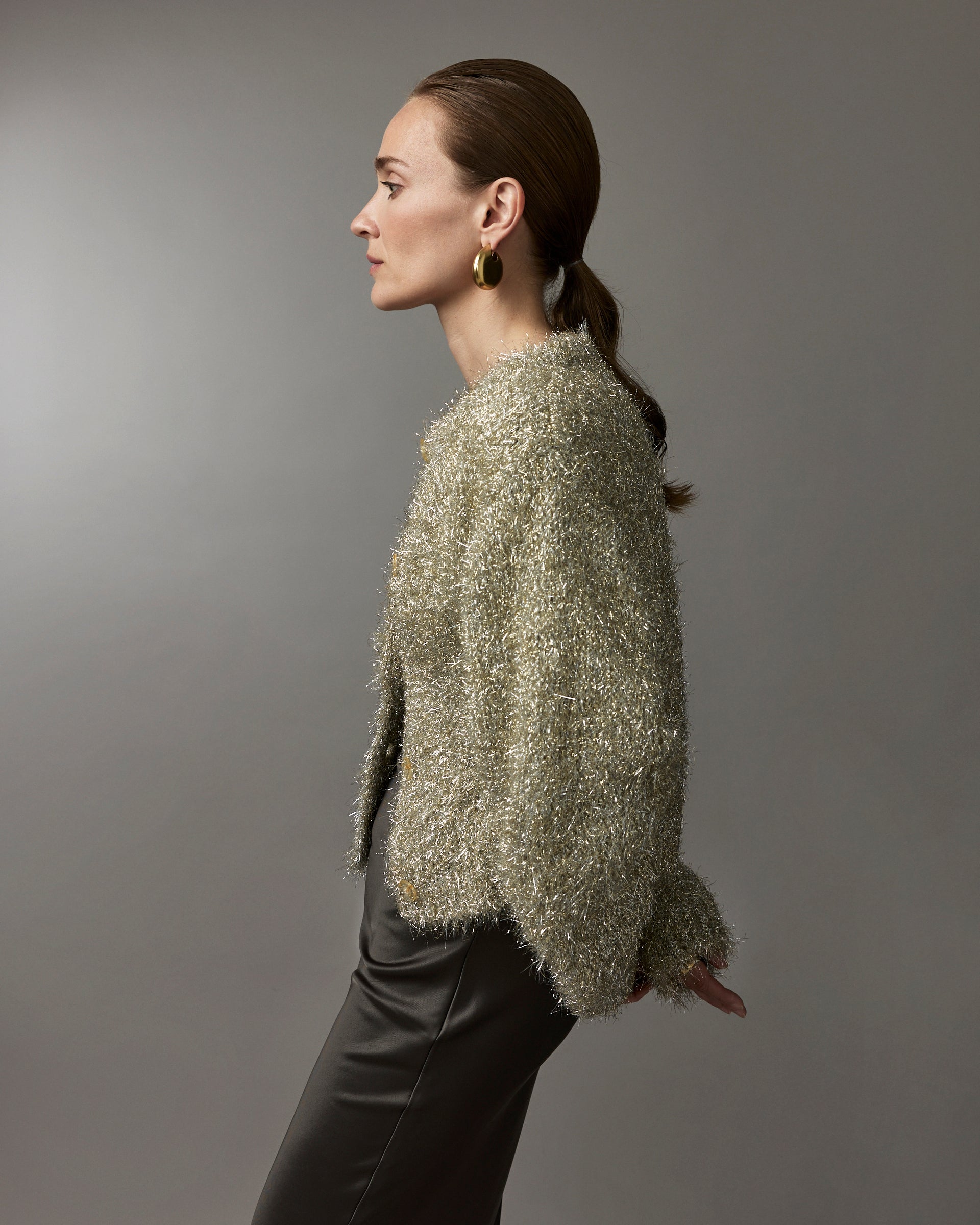 Lynn Cardigan | Gold