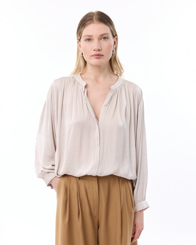 Rubia Blouse | Oatmeal