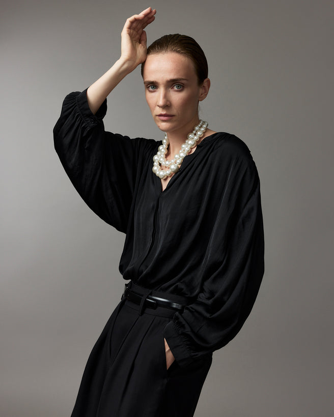 Rubia Blouse | Black 