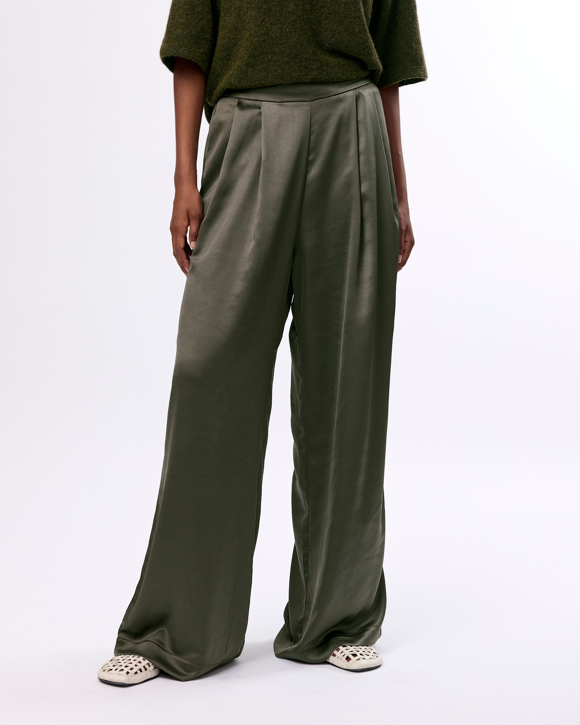 Deyne Pants | Dark Olive