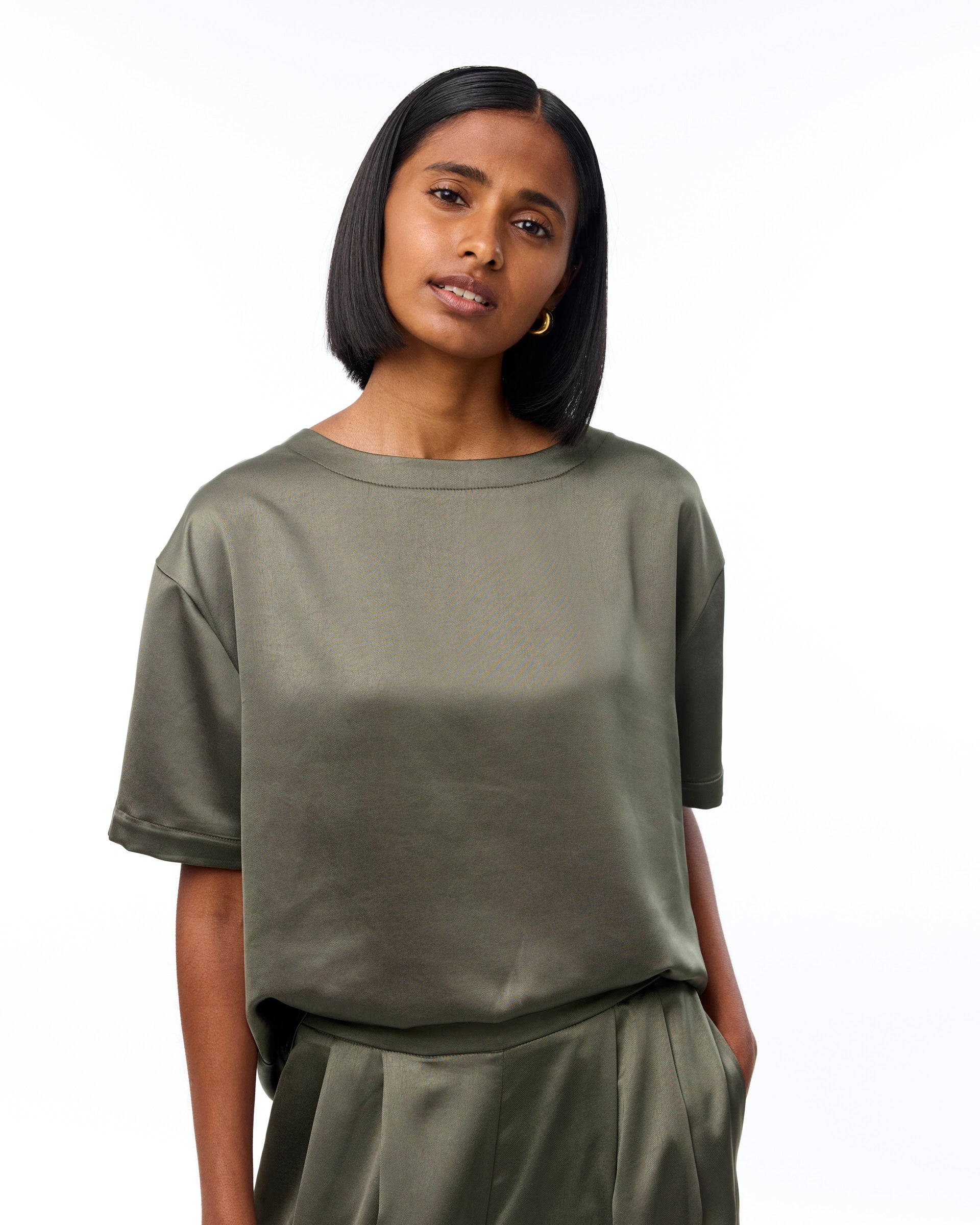 Jaclyn Top | Dark Olive