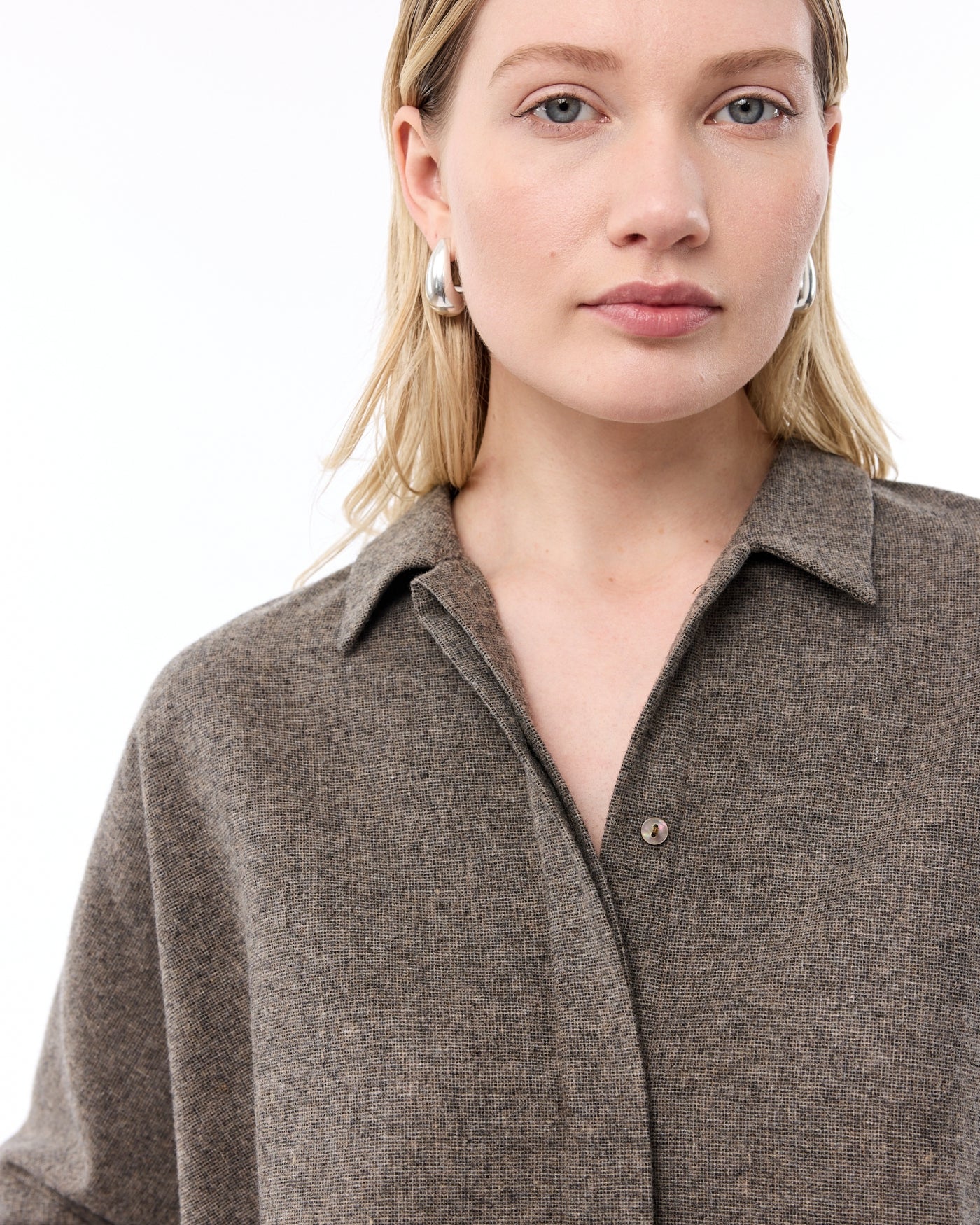 Mirka Blouse | Taupe