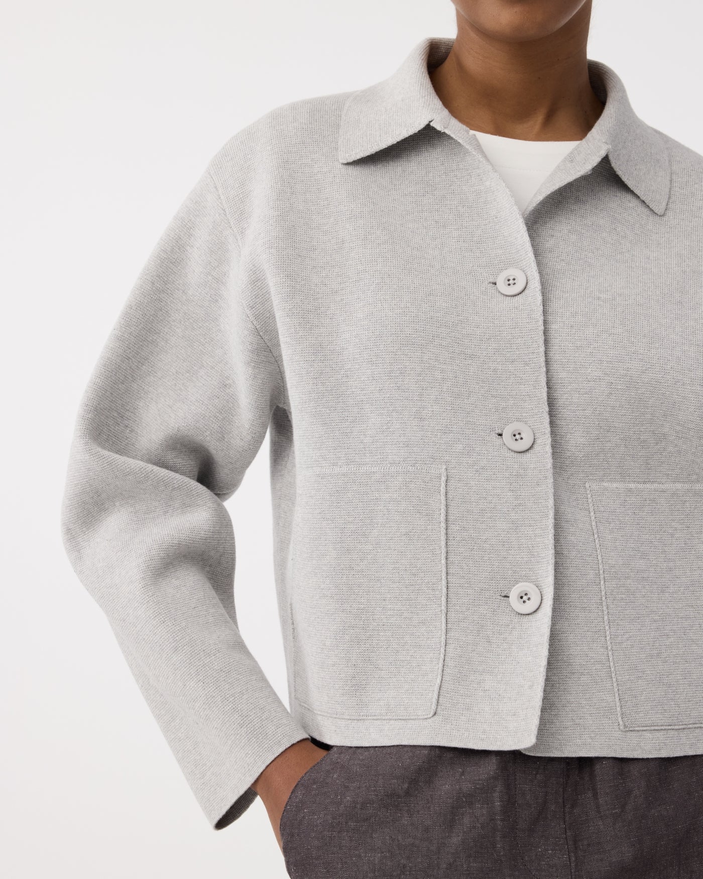 Joy Cardigan | Light Grey