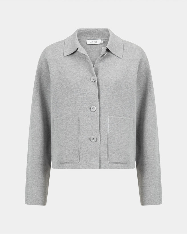 Joy Cardigan | Light Grey