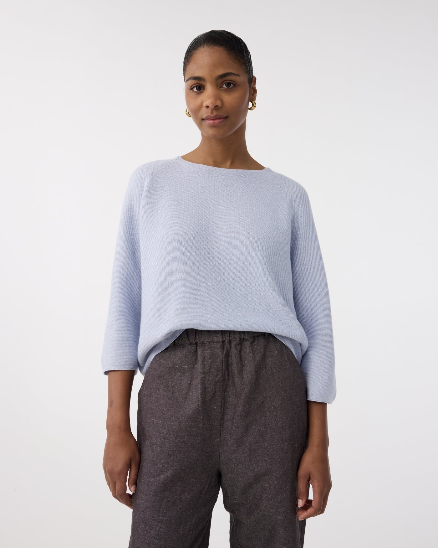 Sarah Pullover | Light Blue