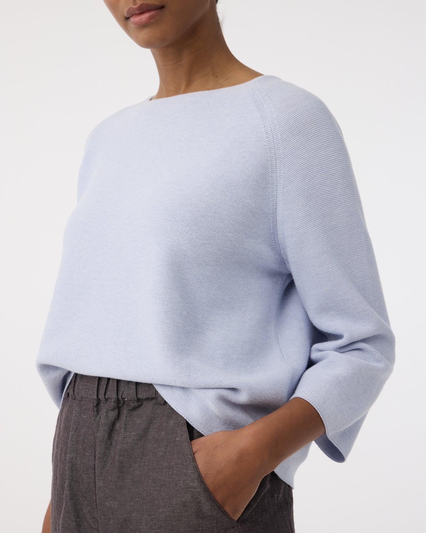 Sarah Pullover | Light Blue