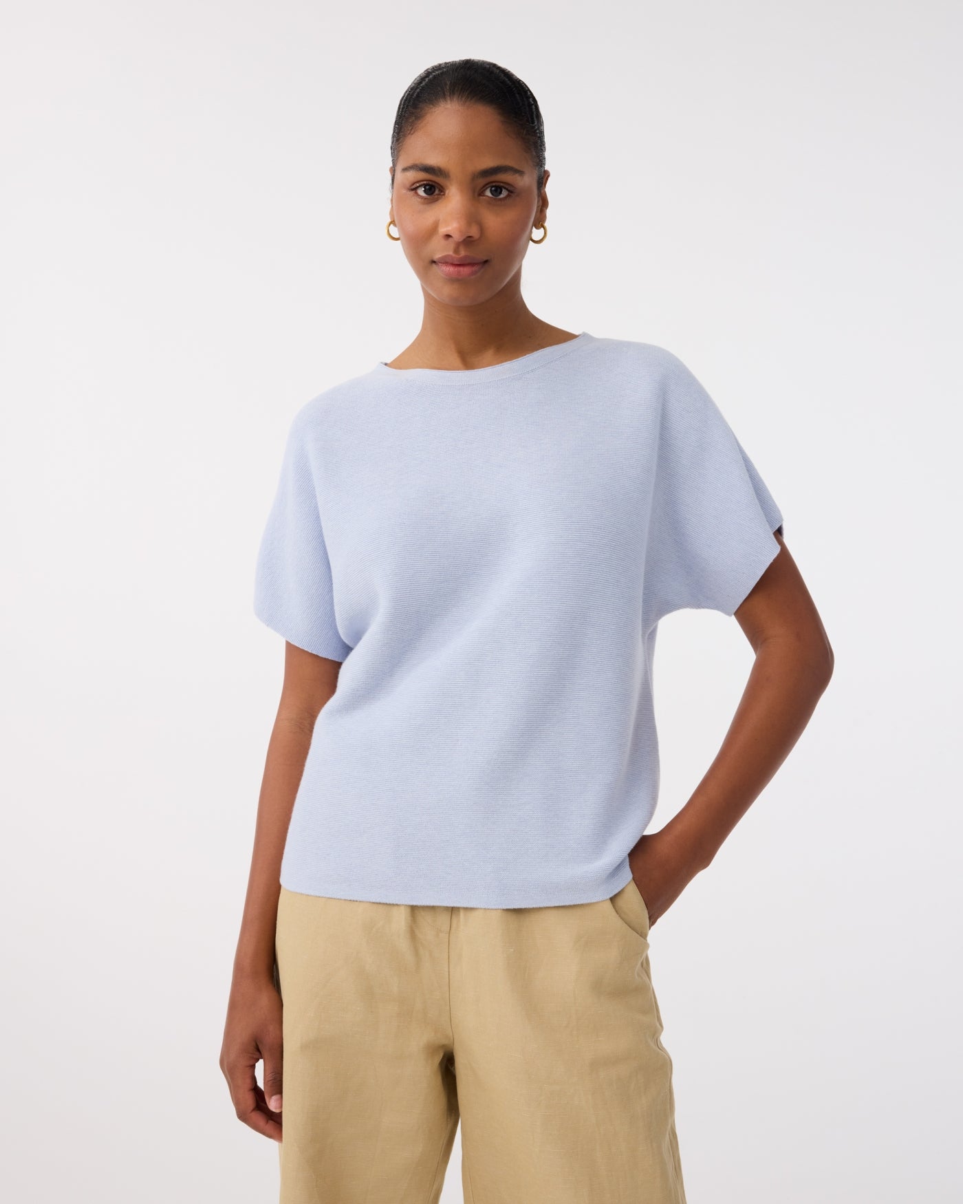 Eva Pullover | Light Blue