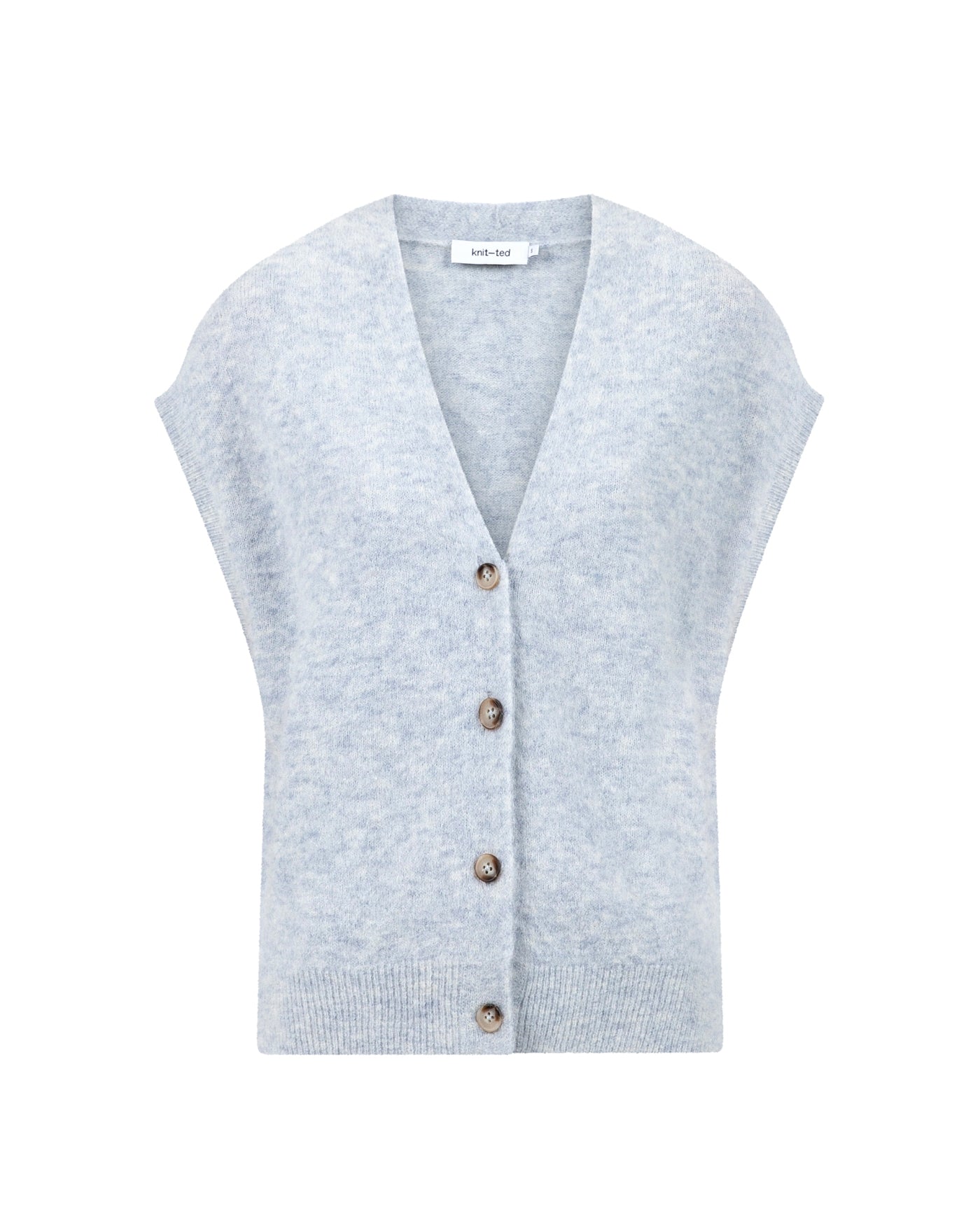 Marble Pullover | Light Blue