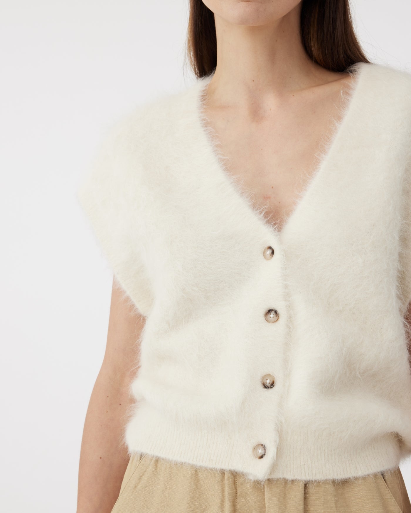 Constanze  Cardigan | Off White