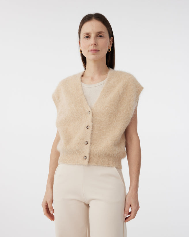 Constanze  Cardigan | Sand