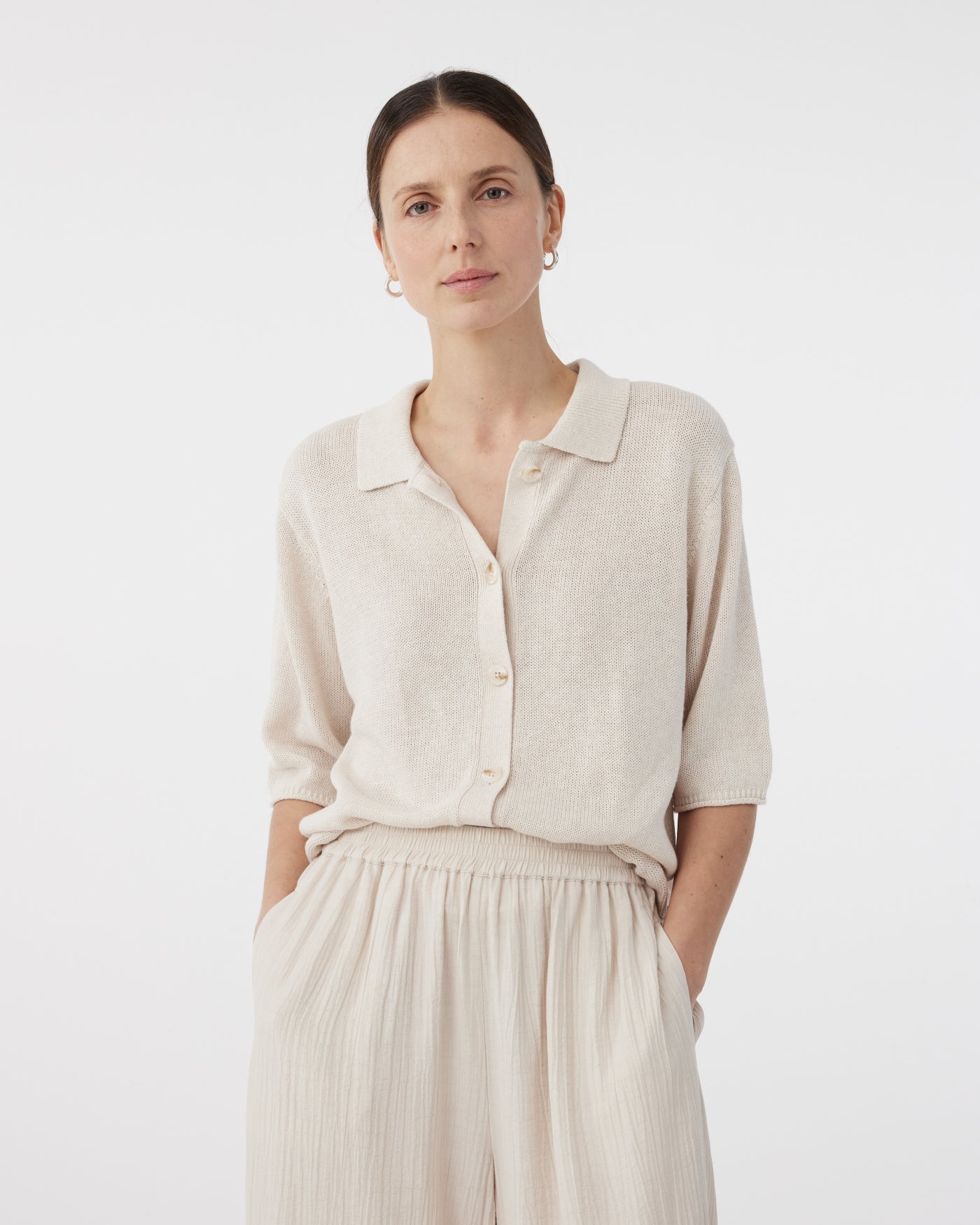 Yoshi Cardigan | Creme