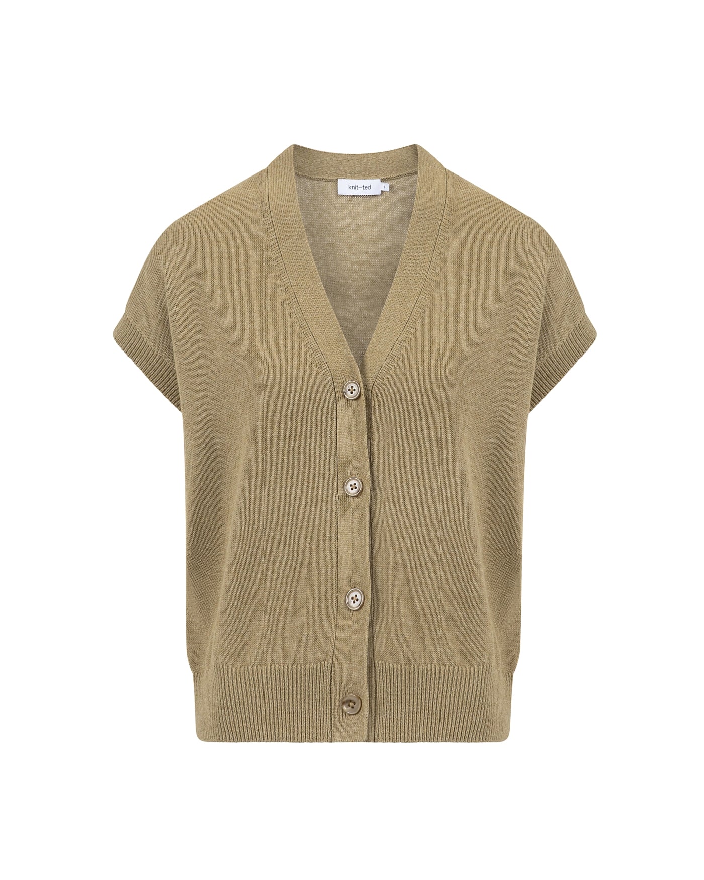 Yuna Cardigan | Khaki