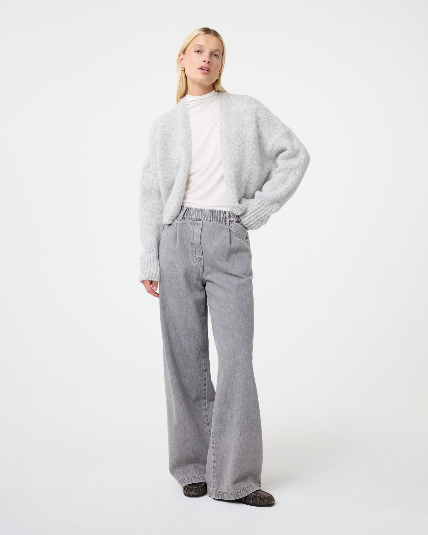 Becky Cardigan | Light Grey