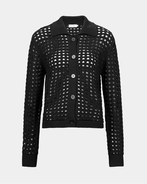 Trixie Cardigan | Black – Knit-ted