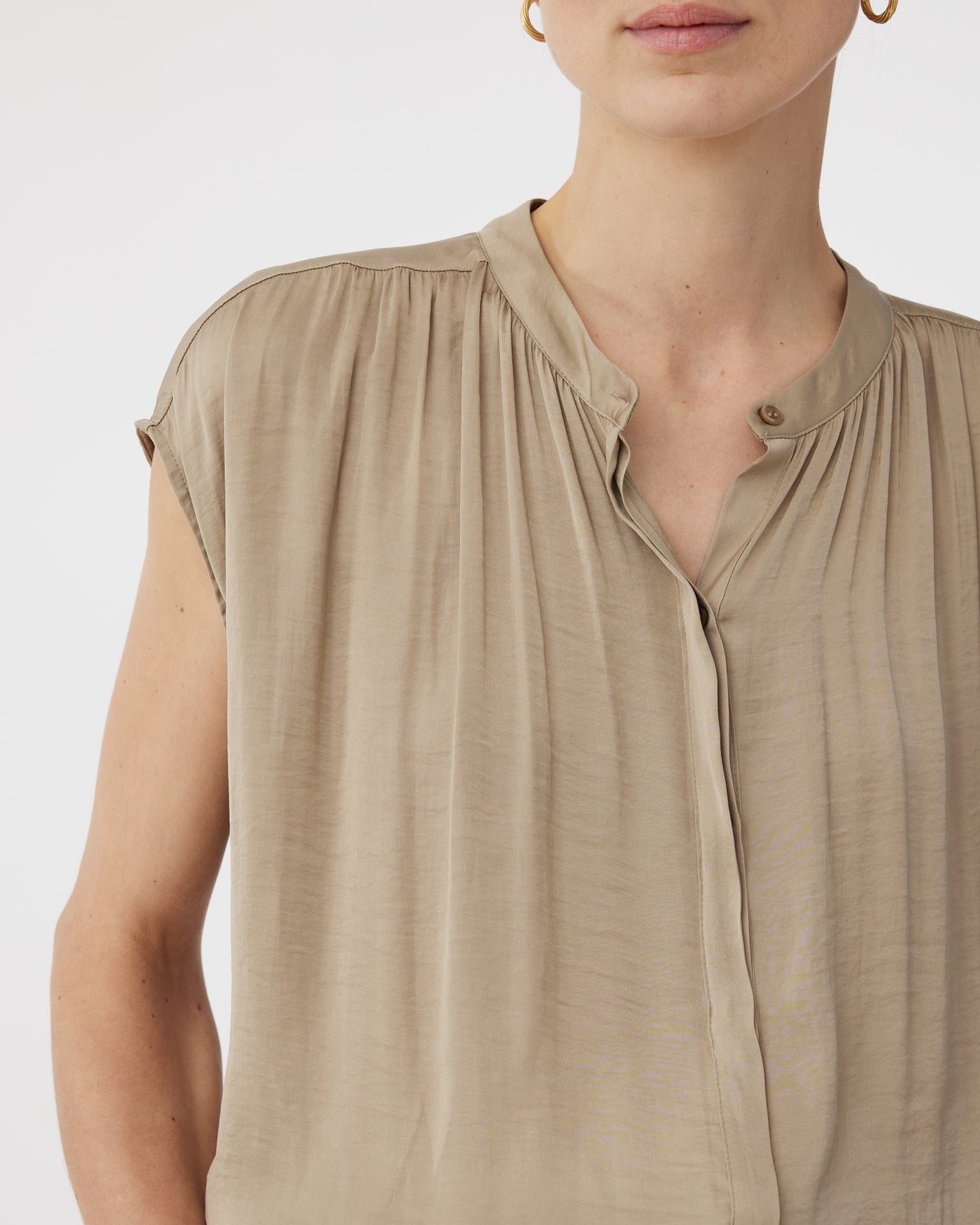 Laura Blouse | Khaki