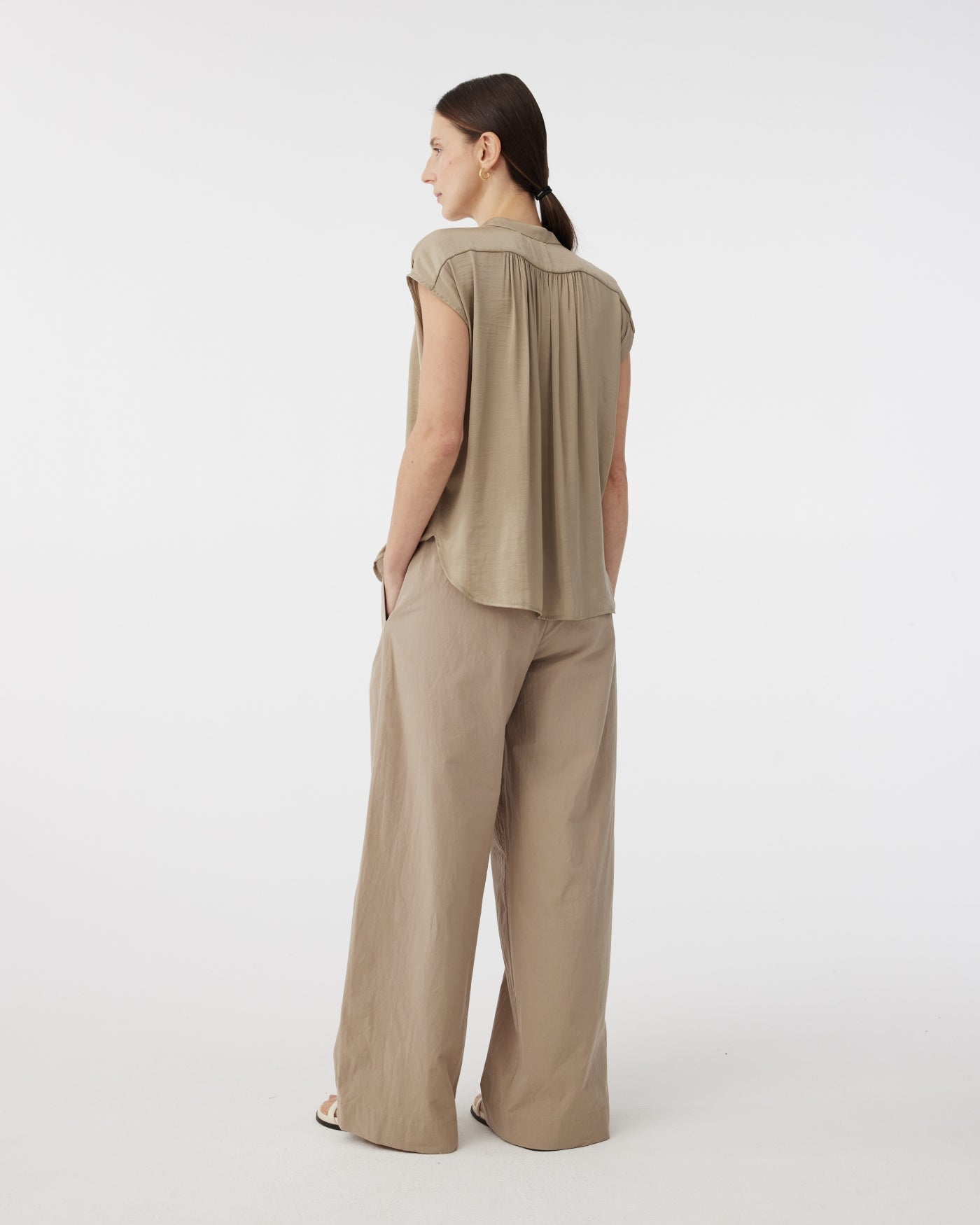 Laura Blouse | Khaki