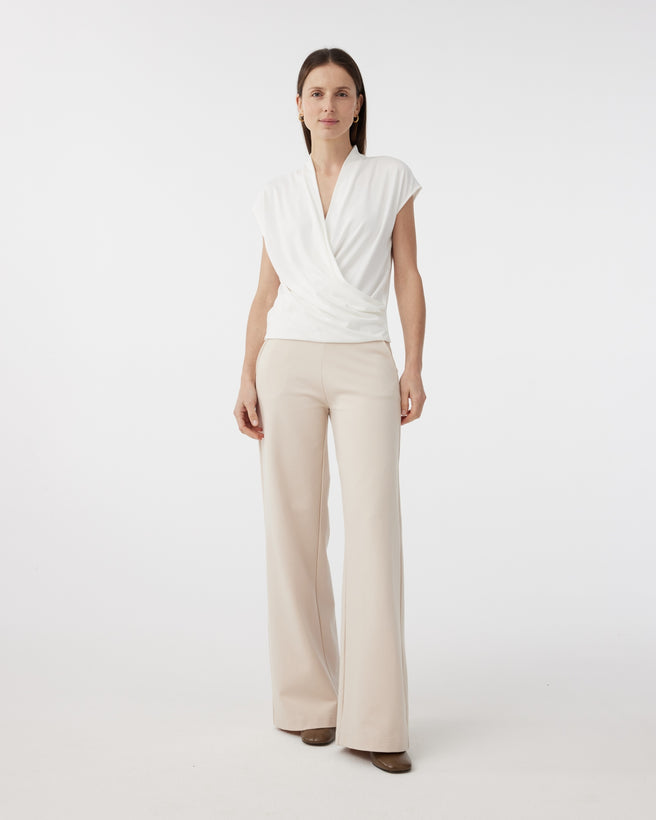 Flora Pants | Creme