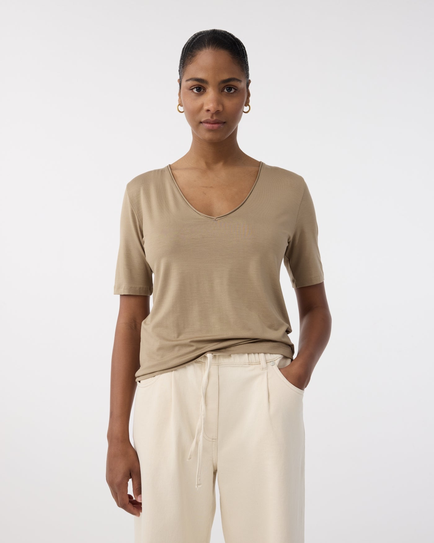 Brooklyn Top | Khaki