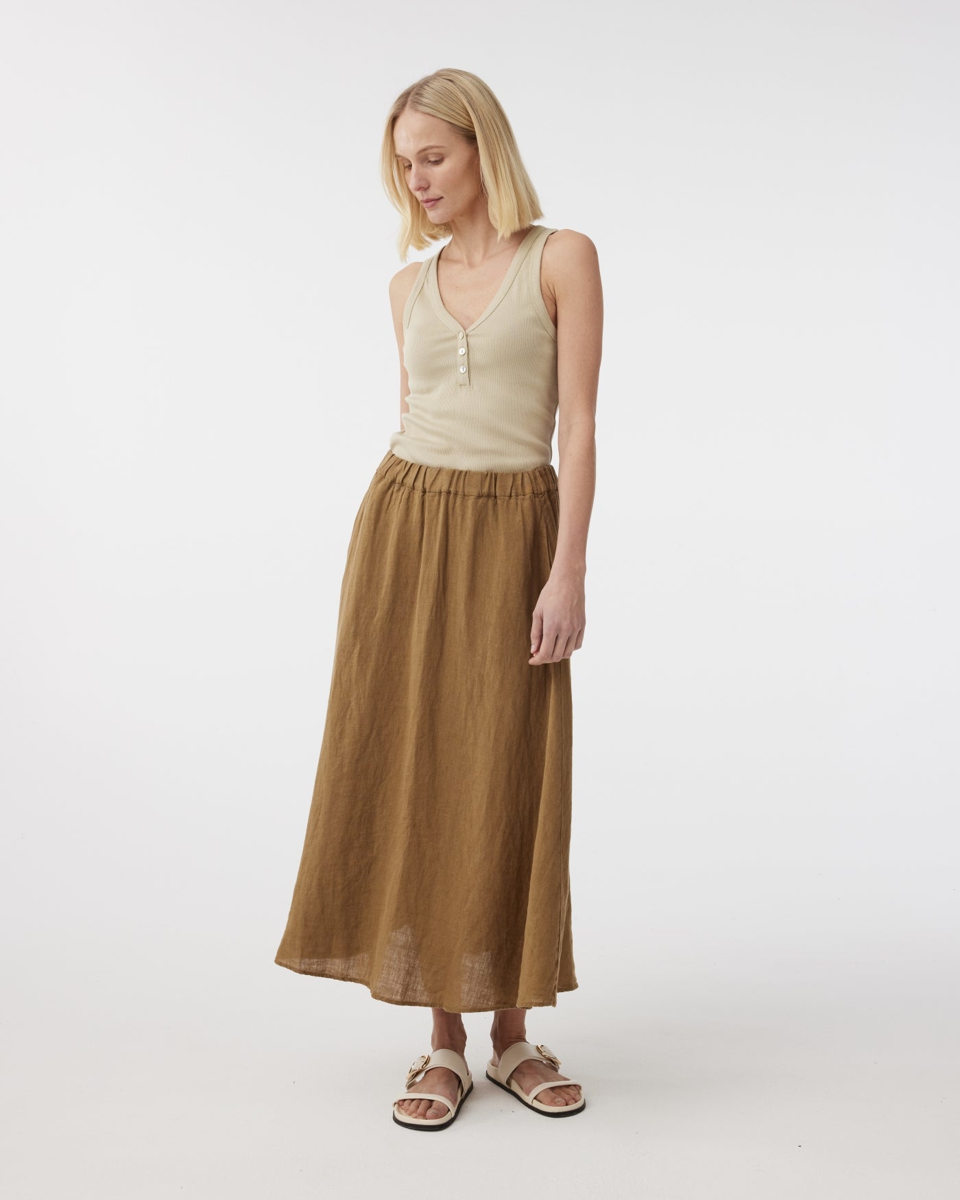 Amanda Skirt | Camel