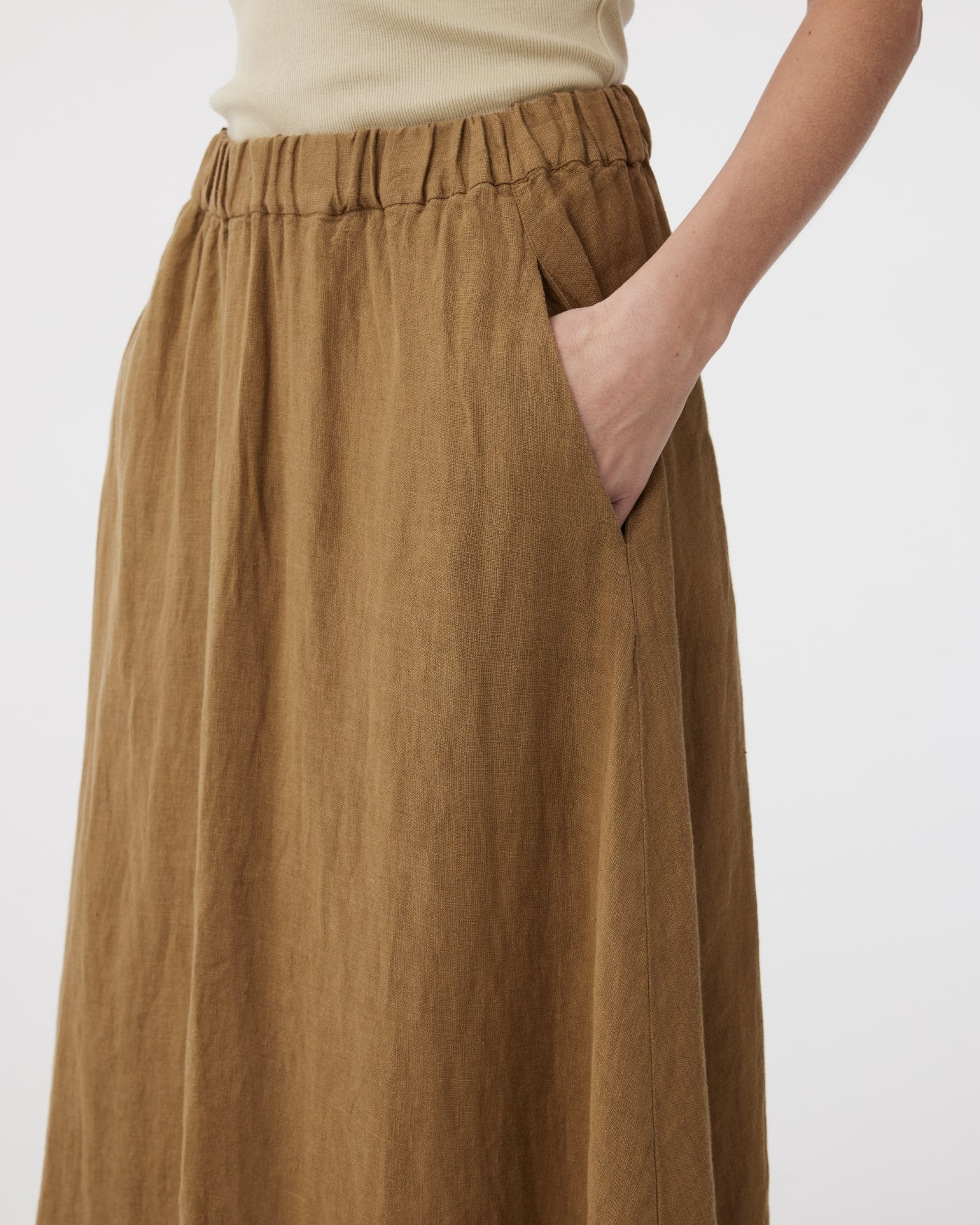 Amanda Skirt | Camel