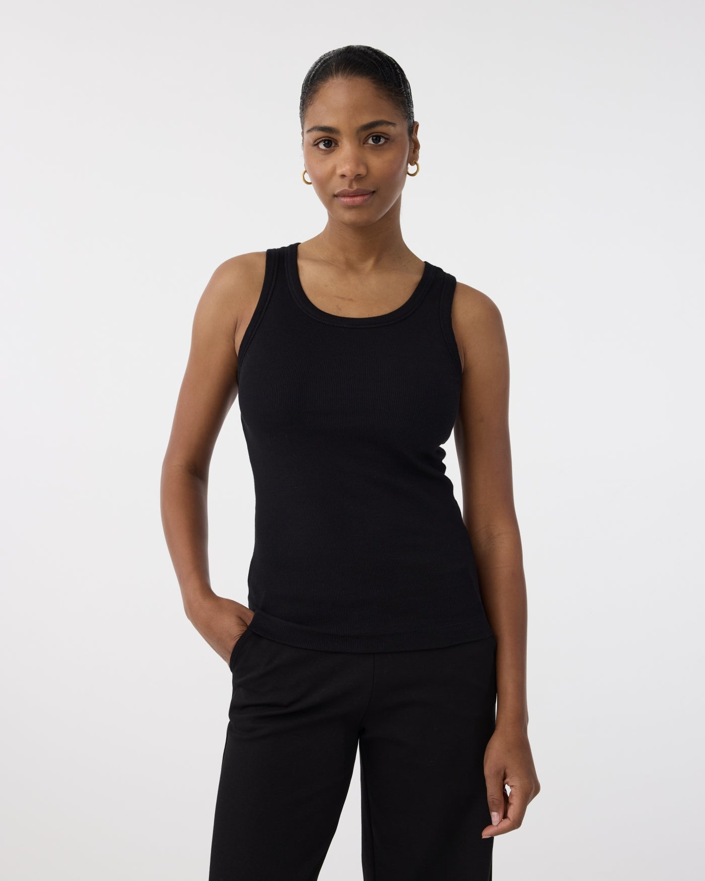 Ella Top | Black – Knit-ted