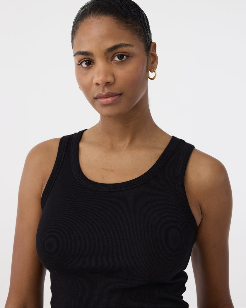 Ella Square Neck Top - Tofu