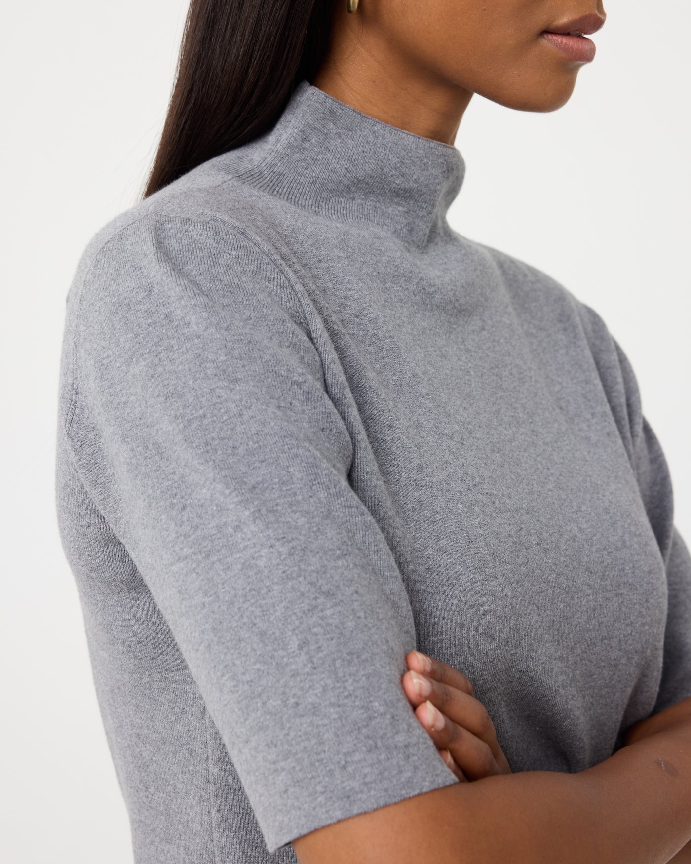Molly Top | Mid Grey