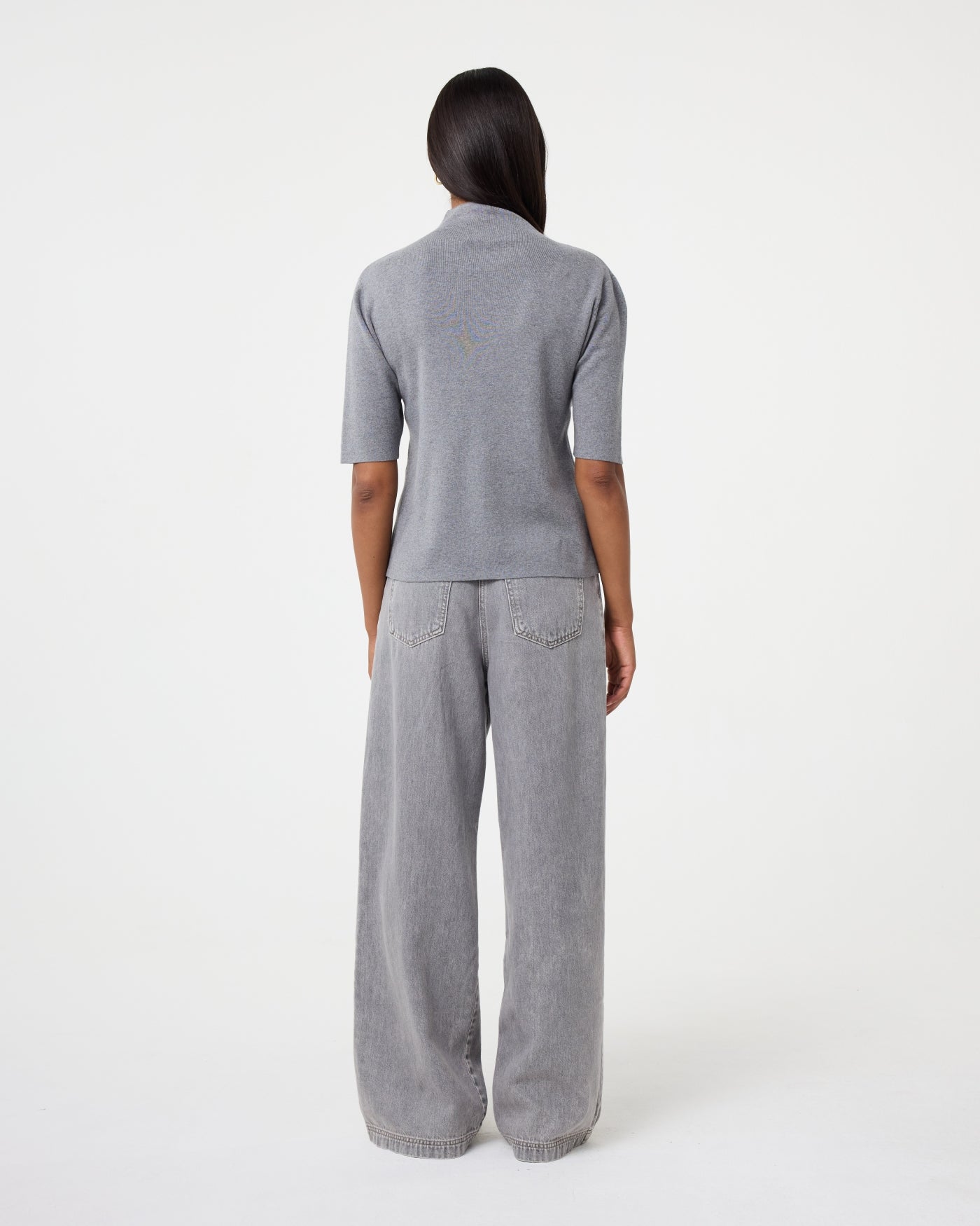 Molly Top | Mid Grey