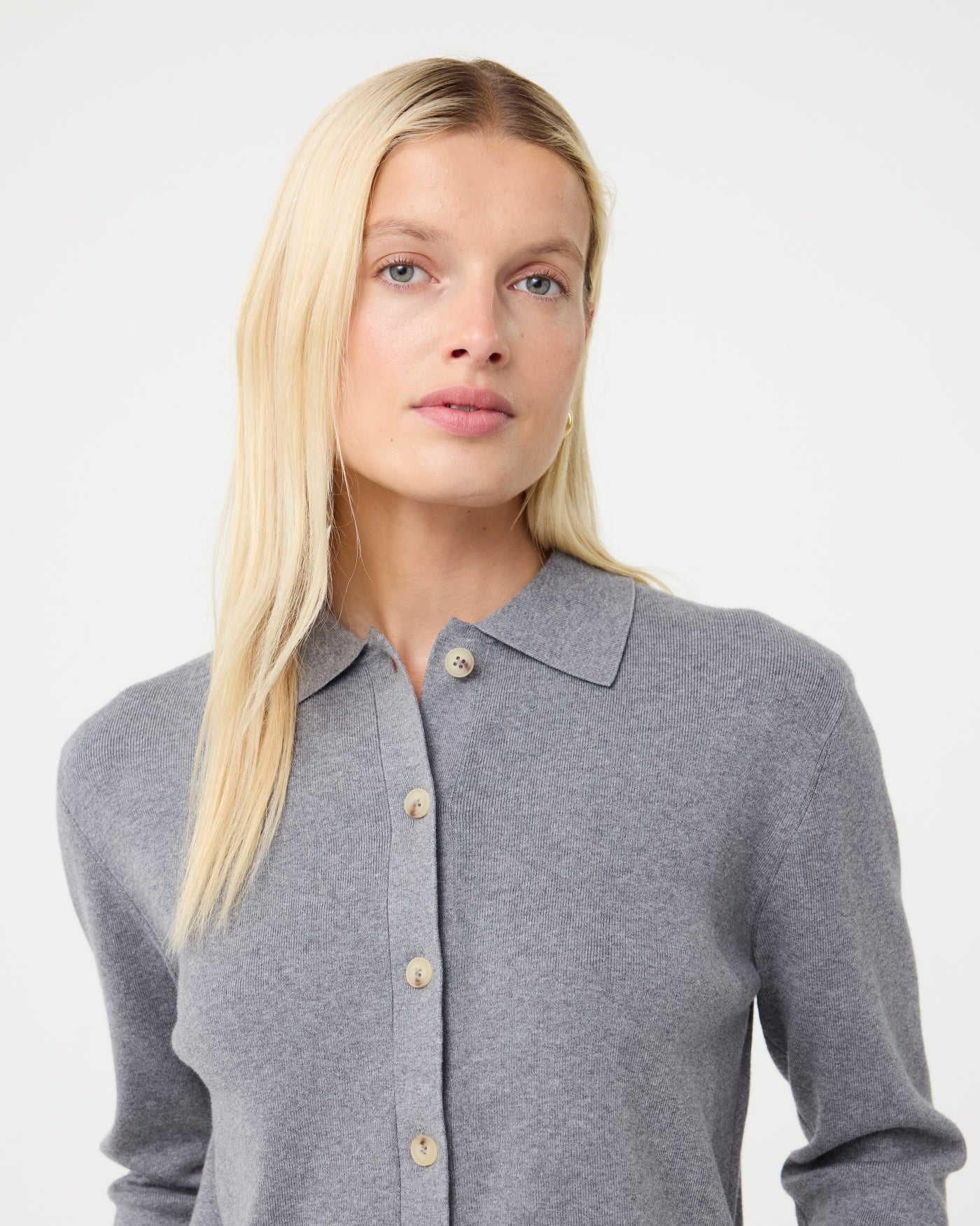 Fleur Cardigan | Mid Grey