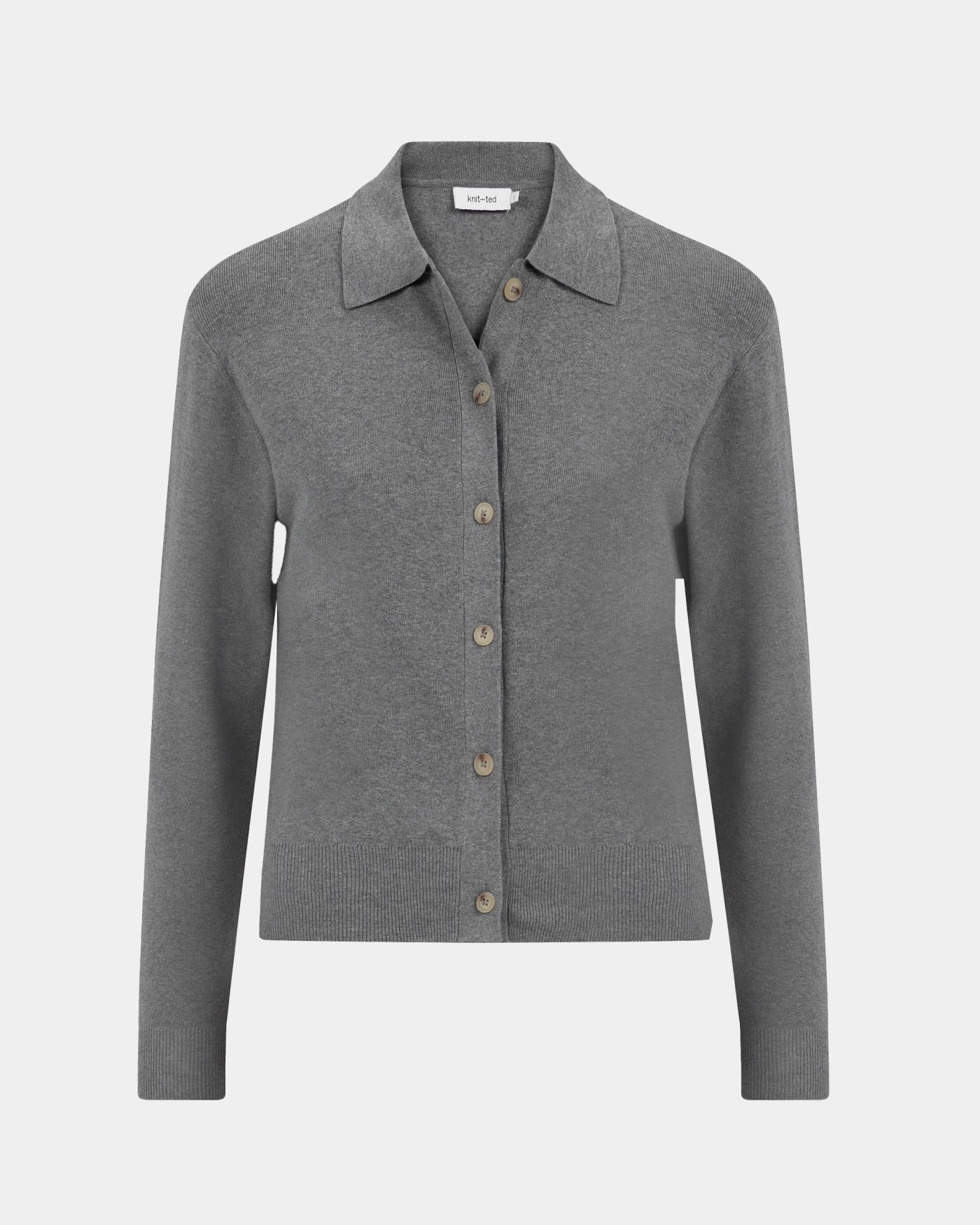 Fleur Cardigan | Mid Grey