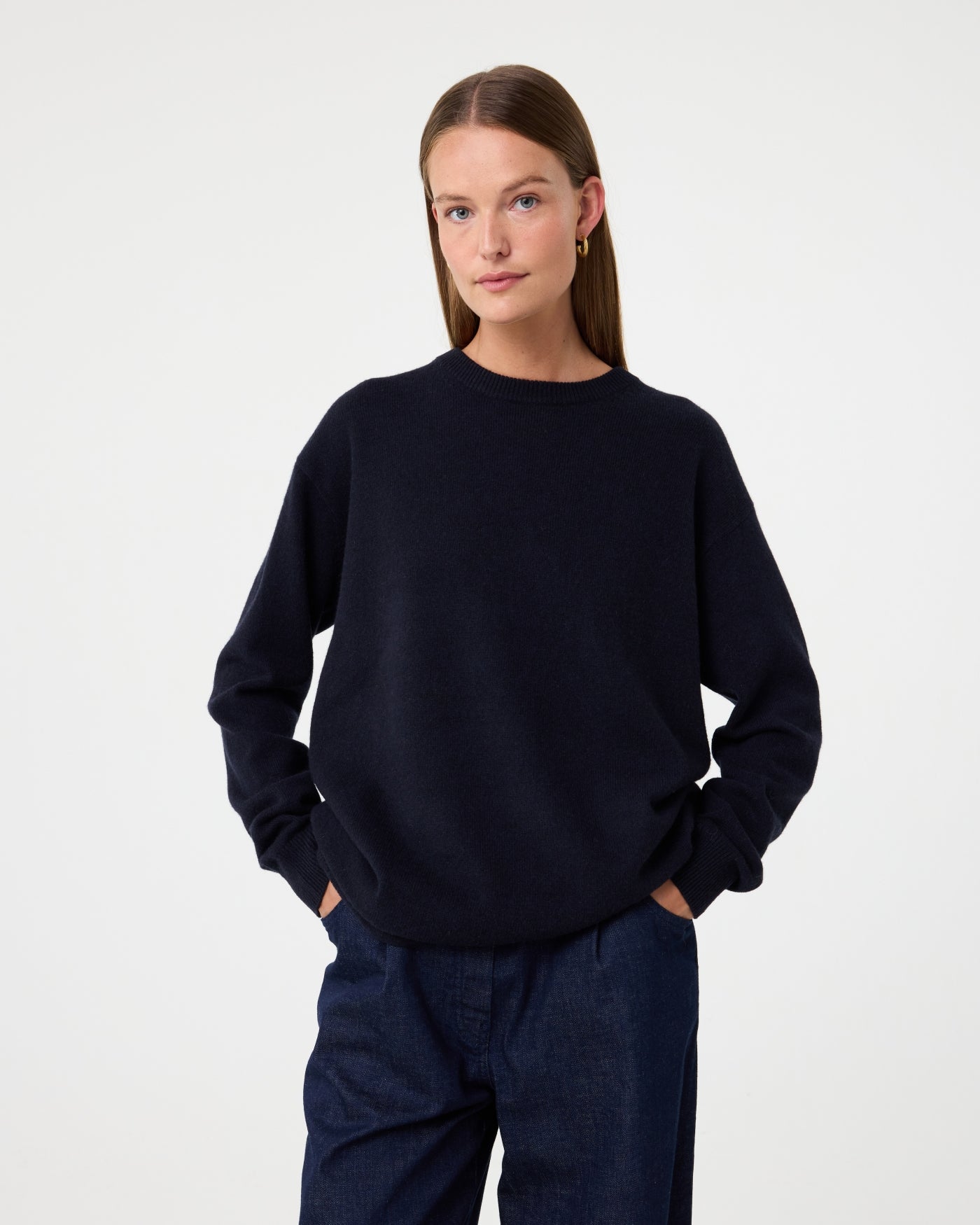 Skyler Pullover | Night Blue