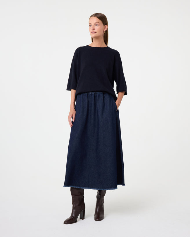 Mer Tee | Night Blue