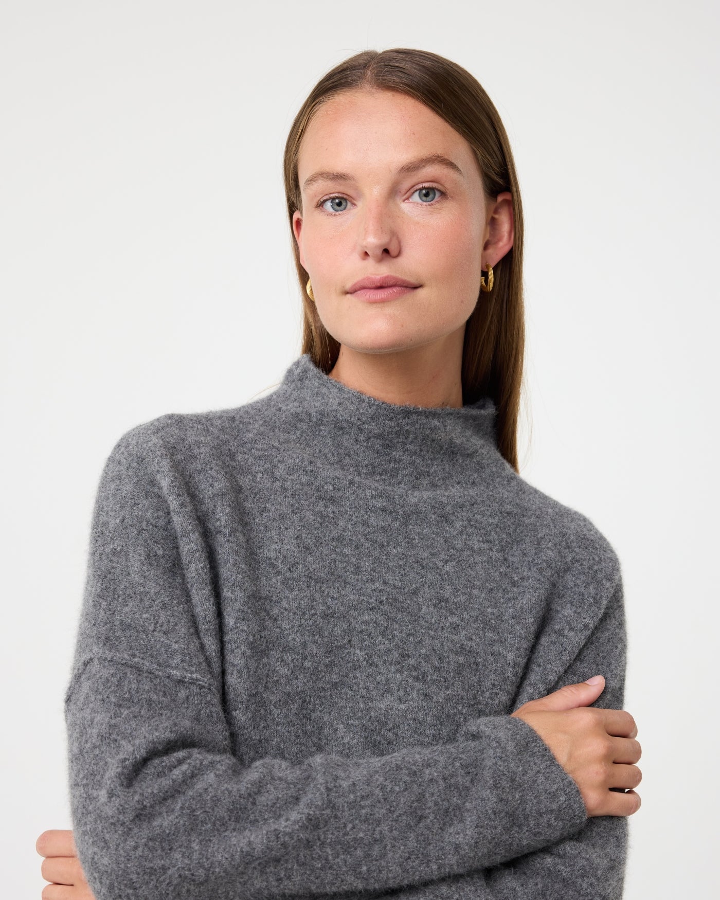 Kim Pullover | Mid Grey
