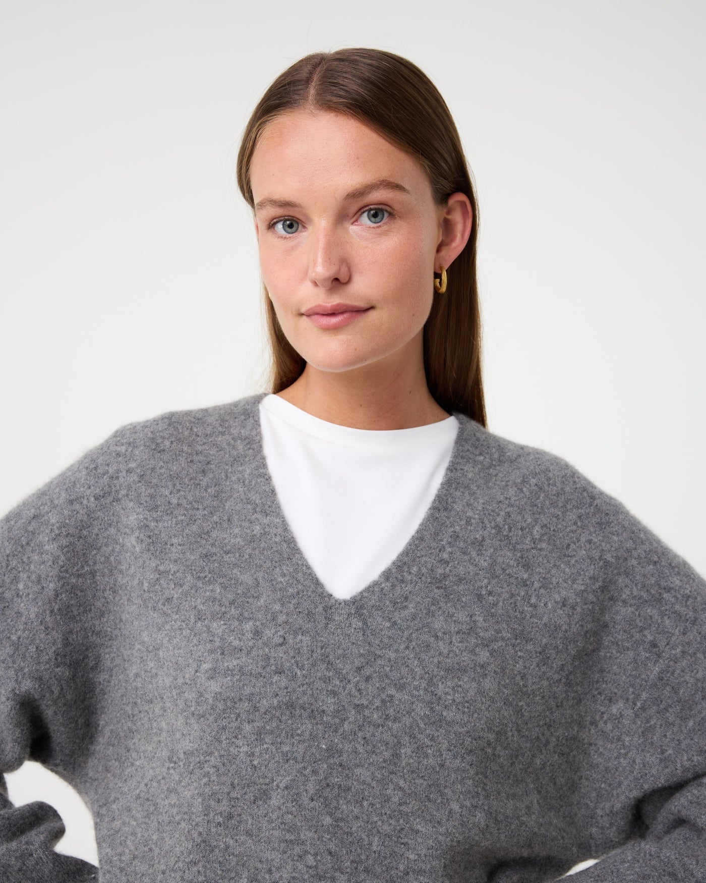 Lucia Pullover | Mid Grey