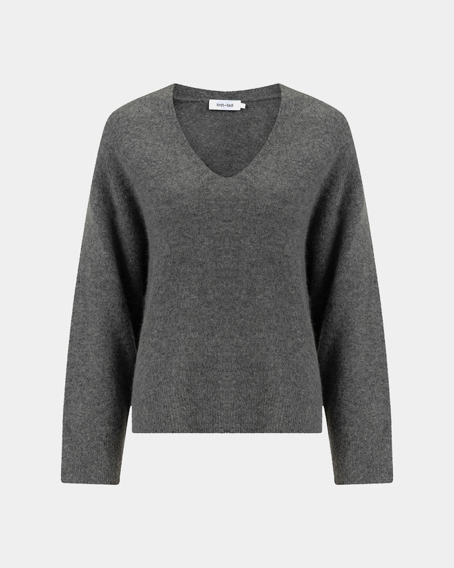 Lucia Pullover | Mid Grey