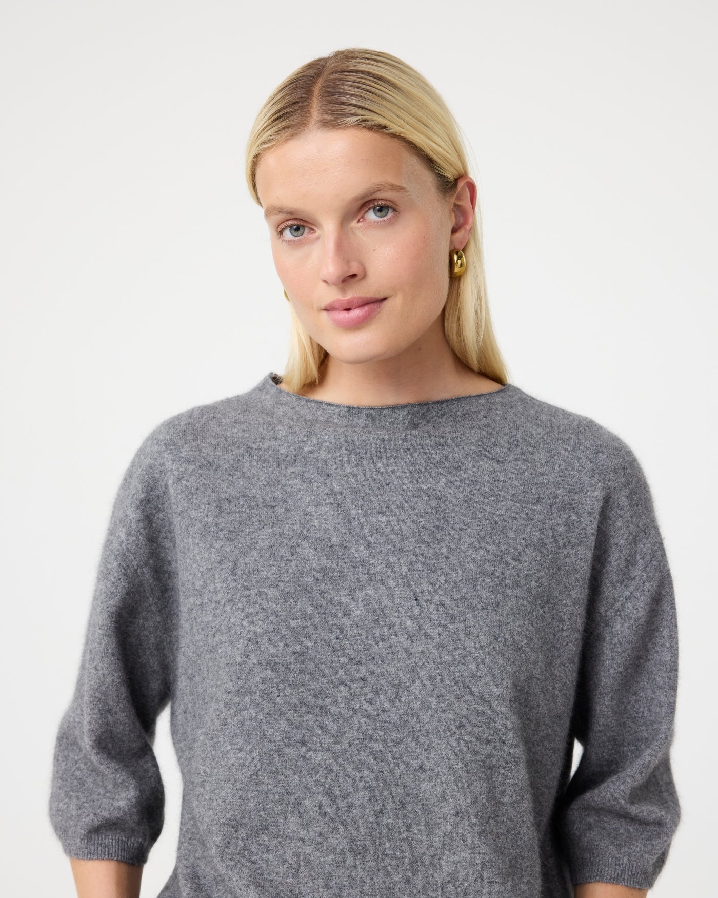 Lilly Pullover | Mid Grey