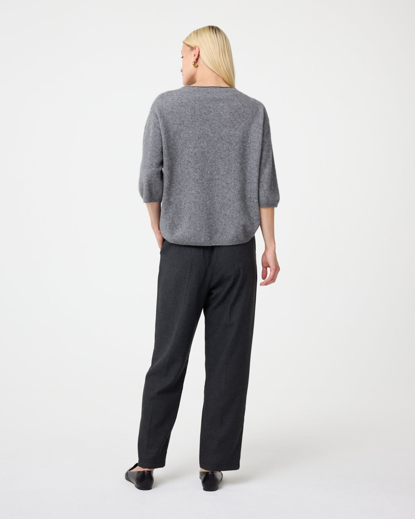 Lilly Pullover | Mid Grey