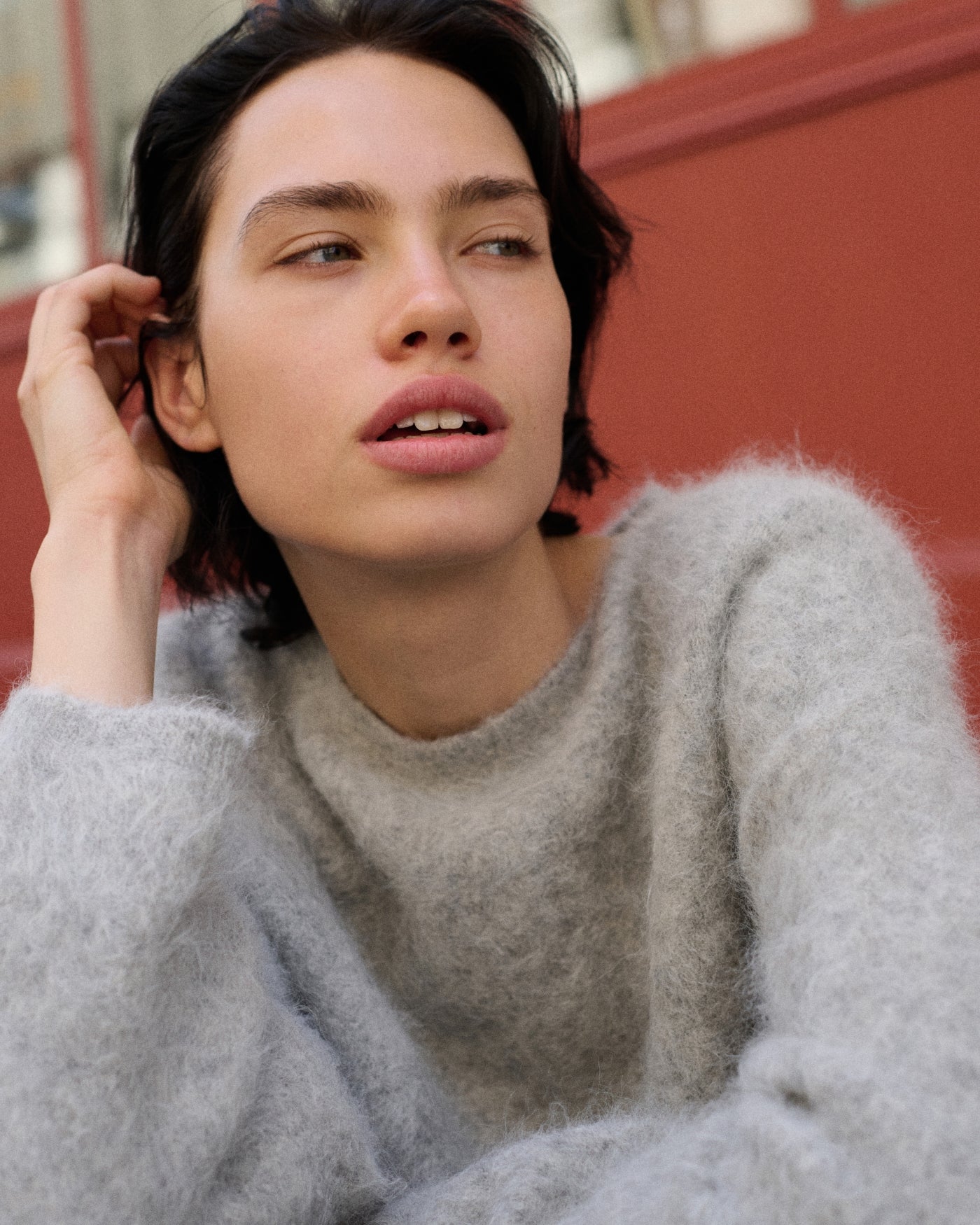 Amalia Pullover | Light Grey
