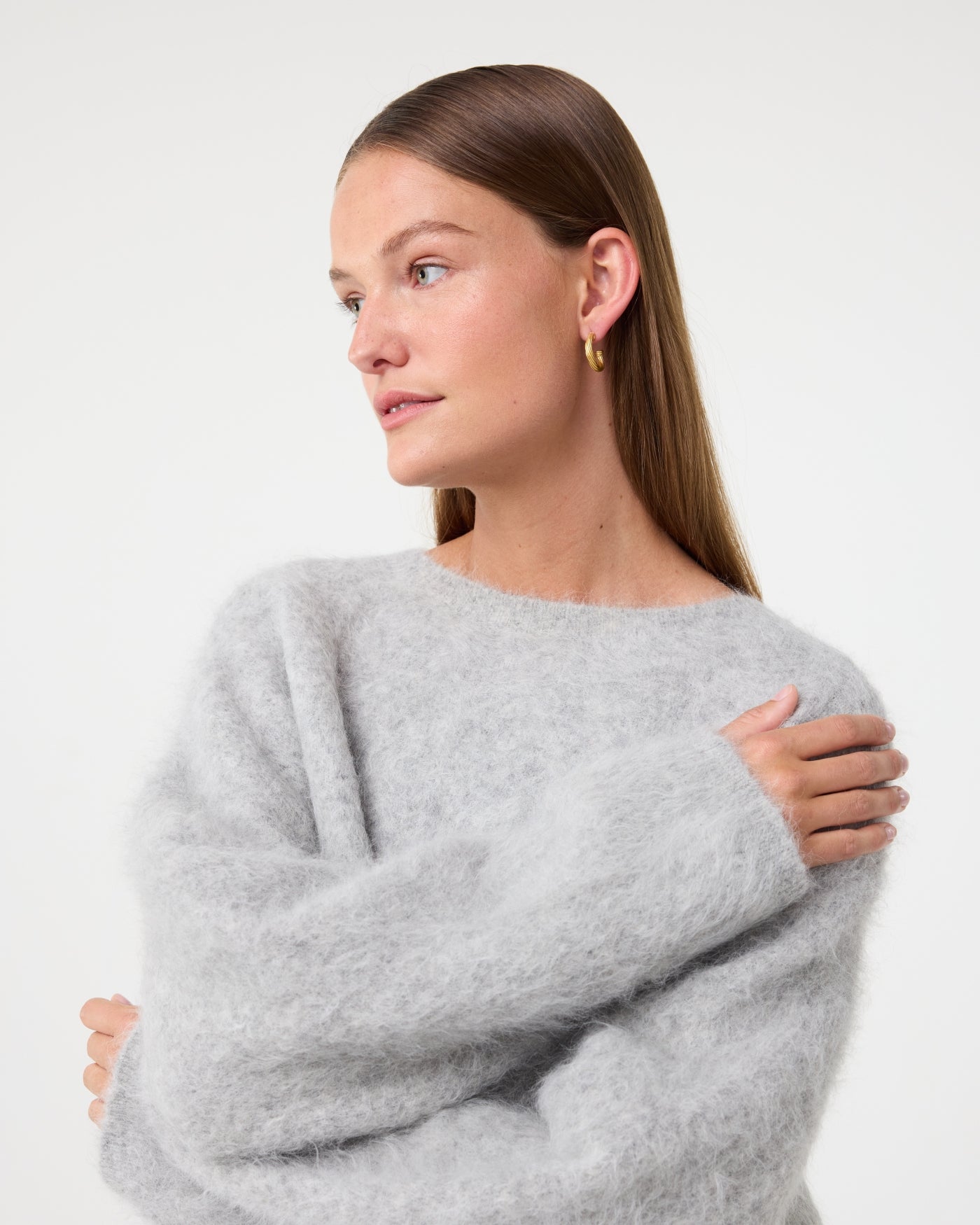 Amalia Pullover | Light Grey