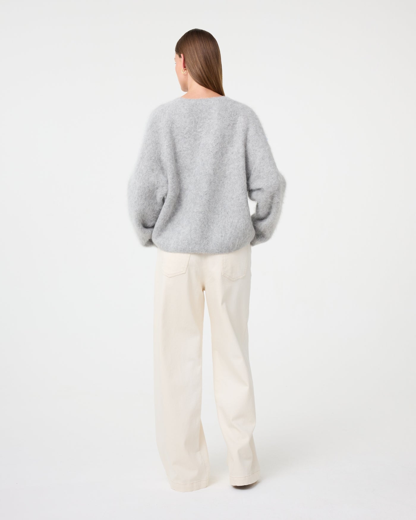 Amalia Pullover | Light Grey