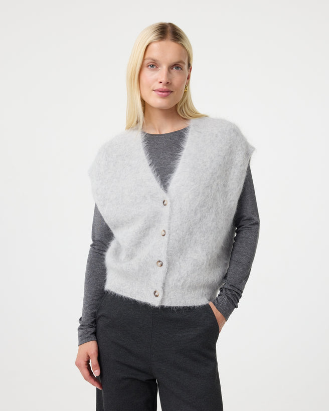 Constanze Cardigan | Light Grey