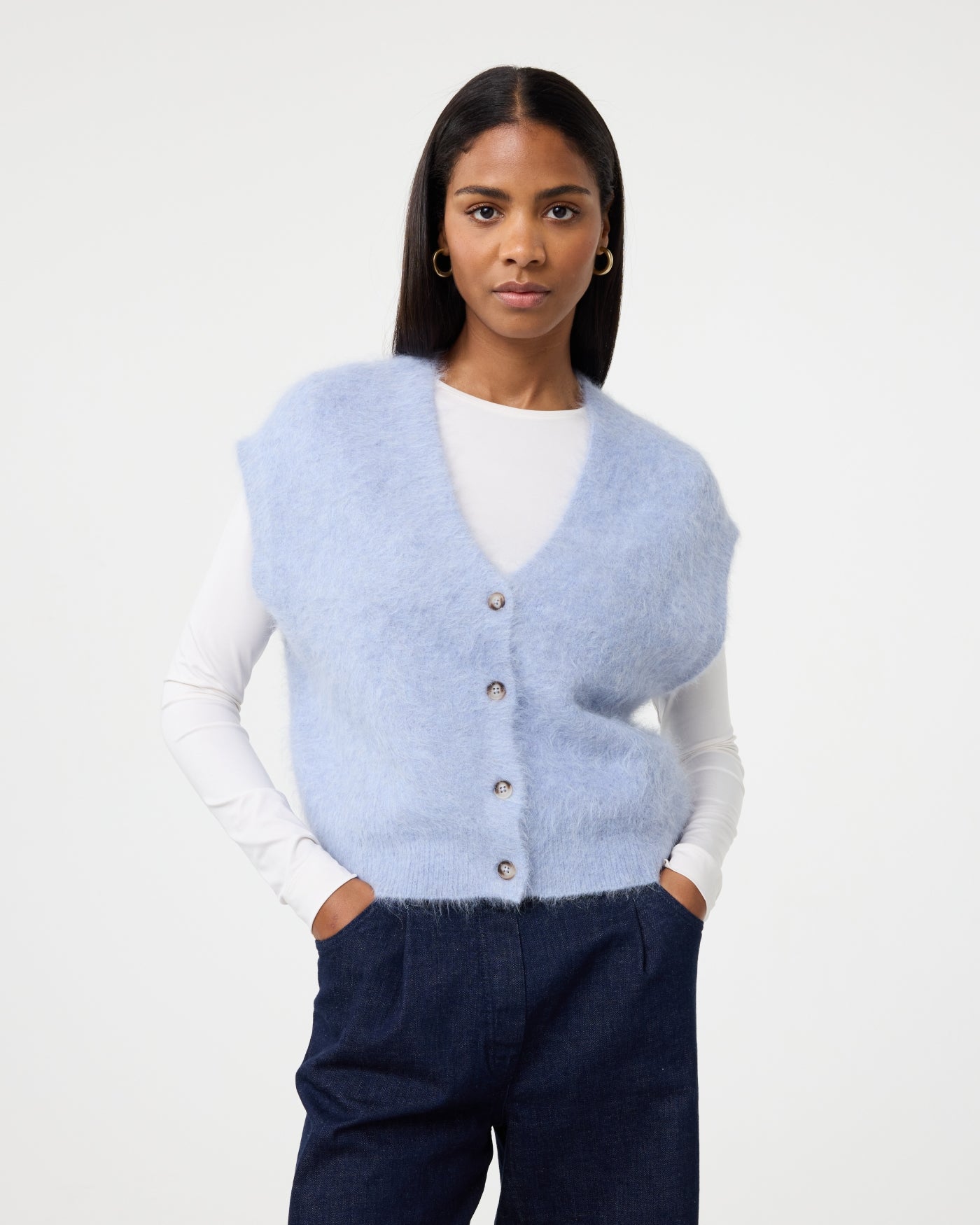 Constanze Cardigan | Light Blue