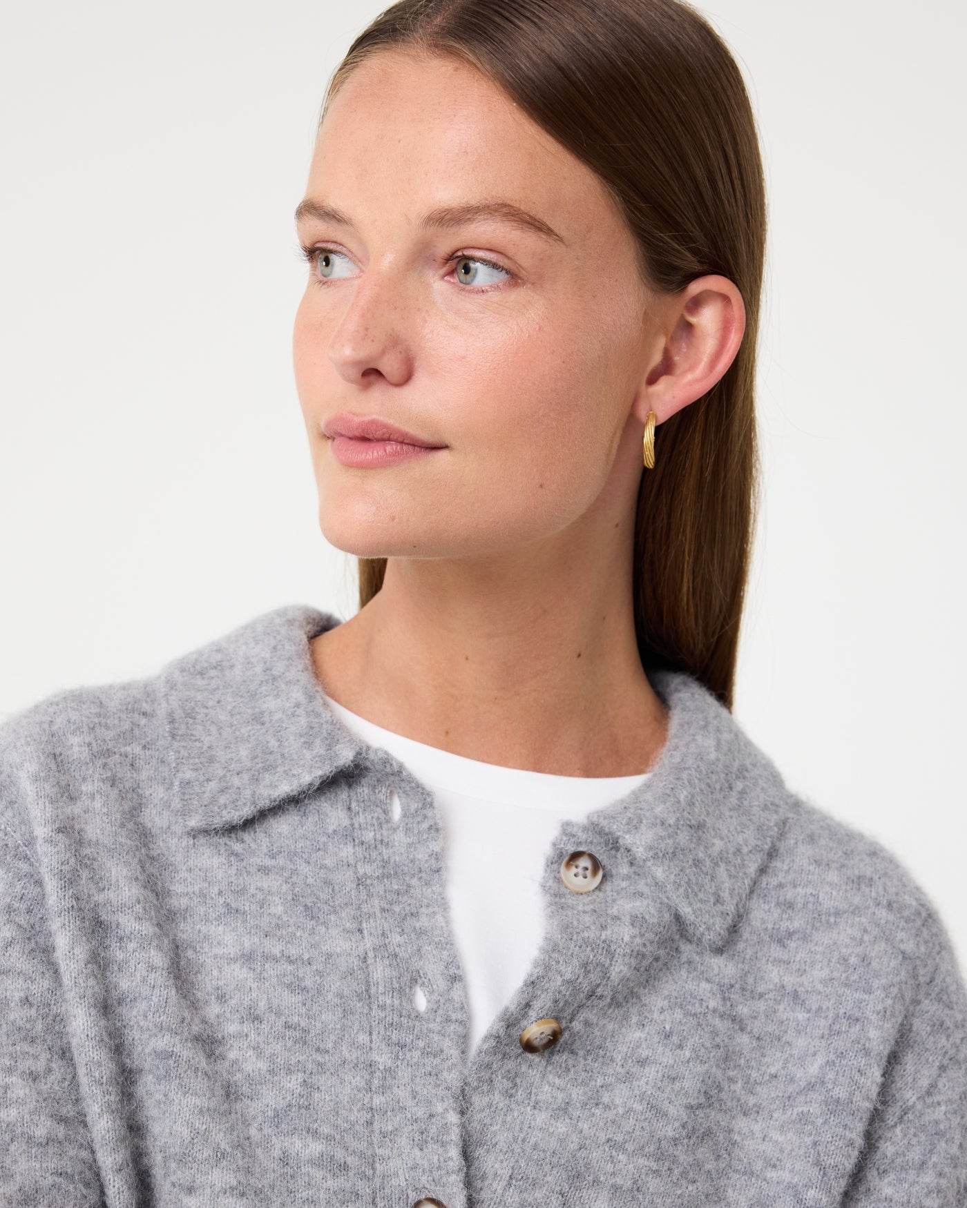 Danny Cardigan | Mid Grey